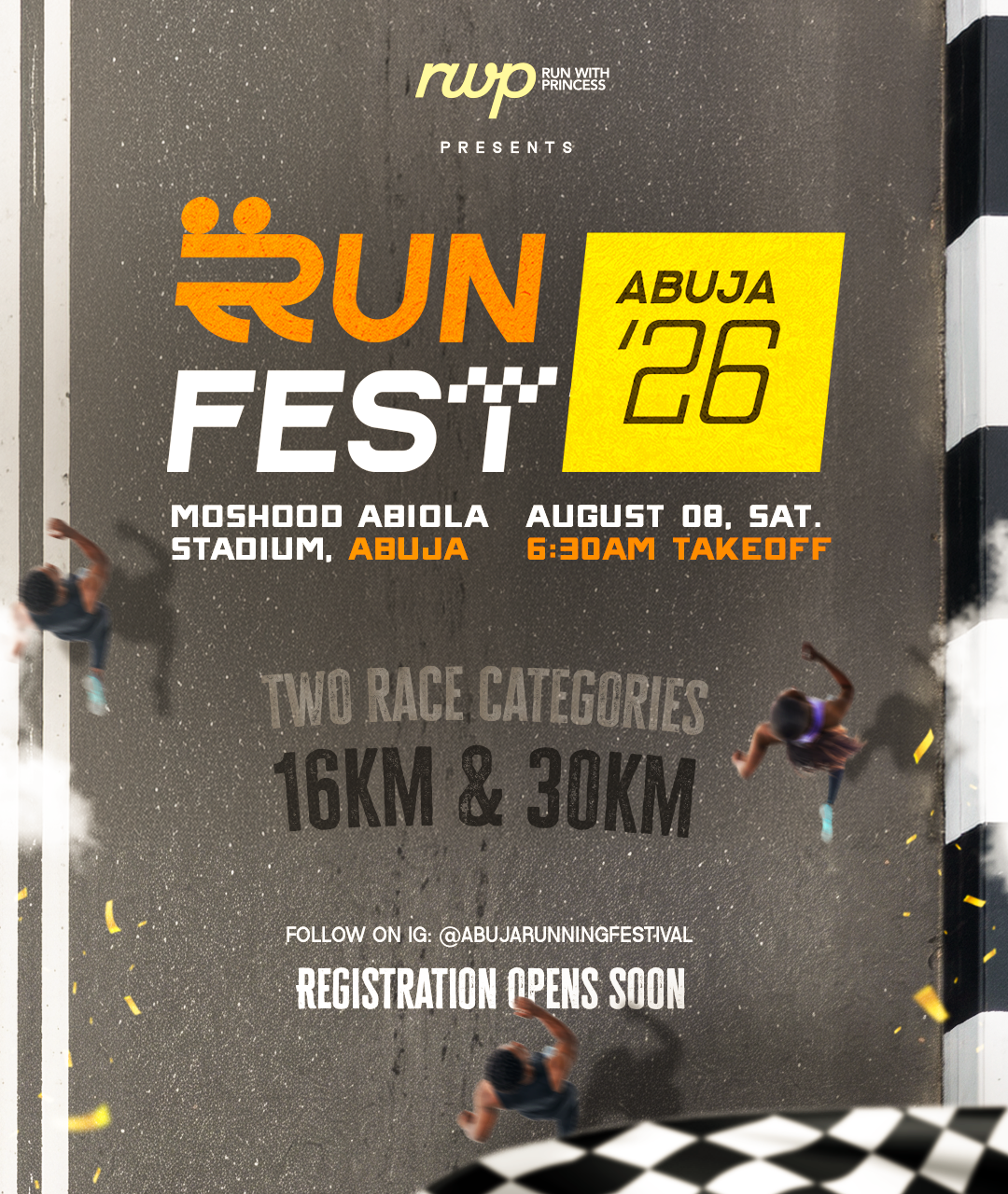 RunFest Abuja 2026 — Road Race